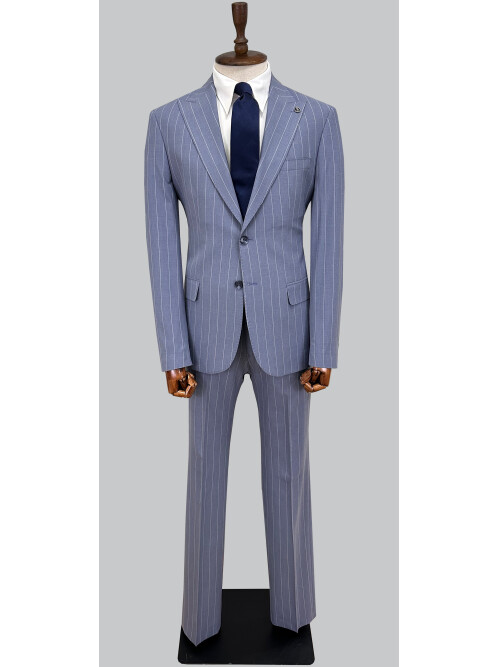 SUIT SARTORIA BLUE STRIPED SUIT 2002/65
