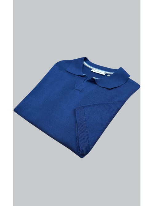 SUIT SARTORIA BLUE SHORT SLEEVE KNITWEAR T-SHIRT 9030