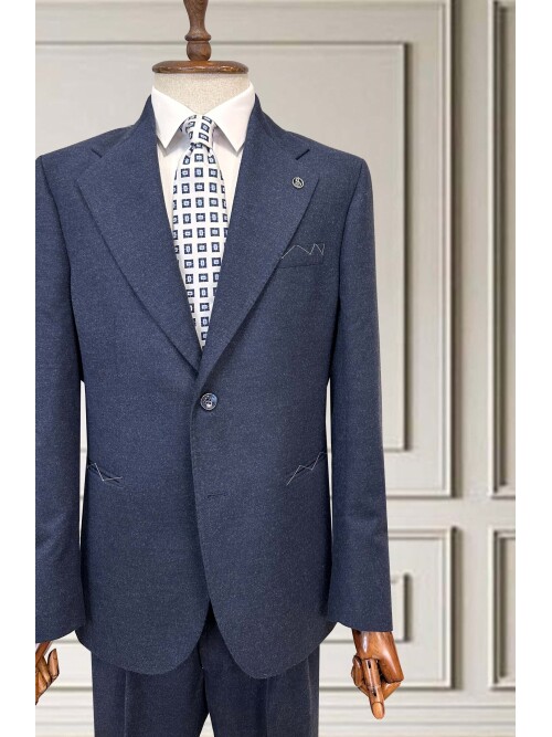 SUIT SARTORIA MAVİ YÜNLÜ TAKIM 252155