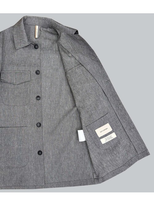 SUIT SARTORIA SİYAH 4 CEPLİ KETEN CEKET 4622
