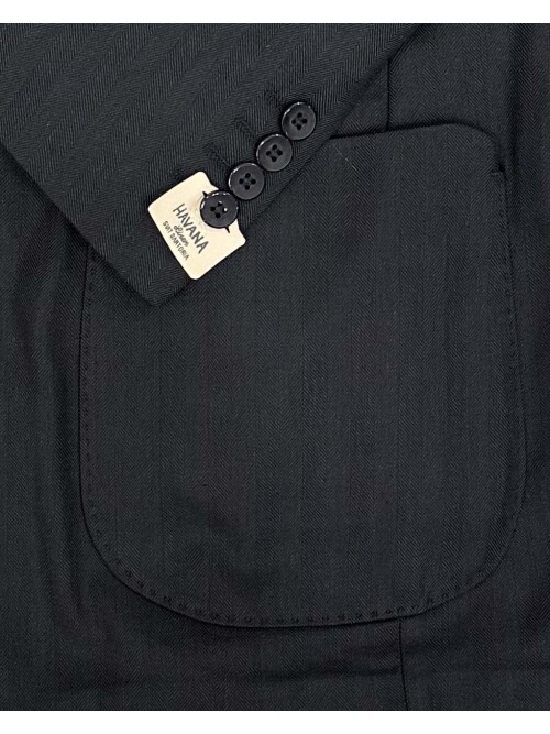SUIT SARTORIA BLACK JACKET 4618