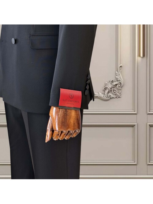 SUIT SARTORIA BLACK TUXEDO 5445