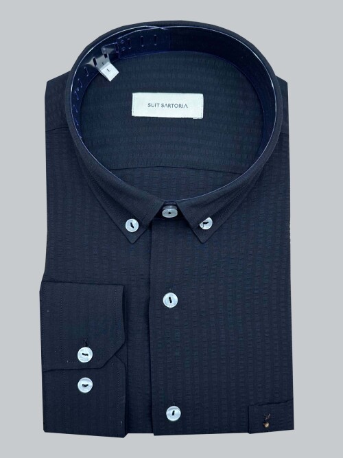 SUIT SARTORIA BLACK SHIRT 6107
