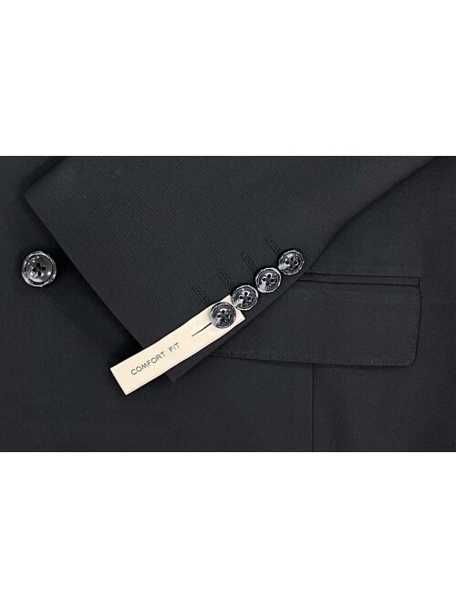 SUIT SARTORIA BLACK DOUBLE-BREASTED SUIT 2002/48