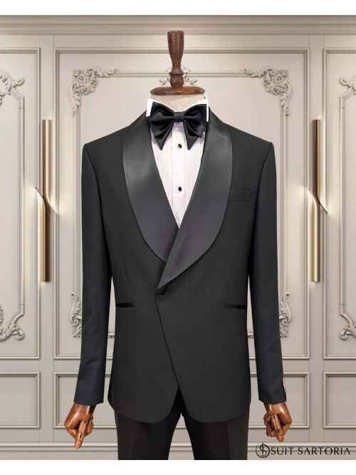 Cemden WEDDİNG SUİT BLACK 5732