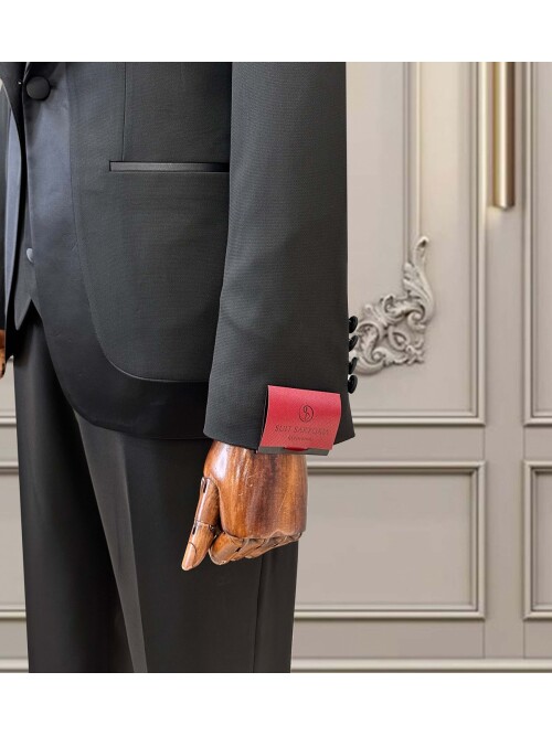 Cemden WEDDİNG SUİT BLACK 5748