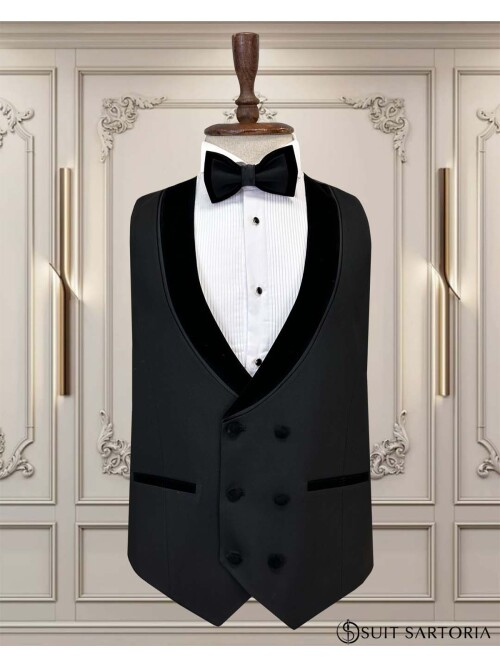 Cemden WEDDİNG SUİT BLACK 5752