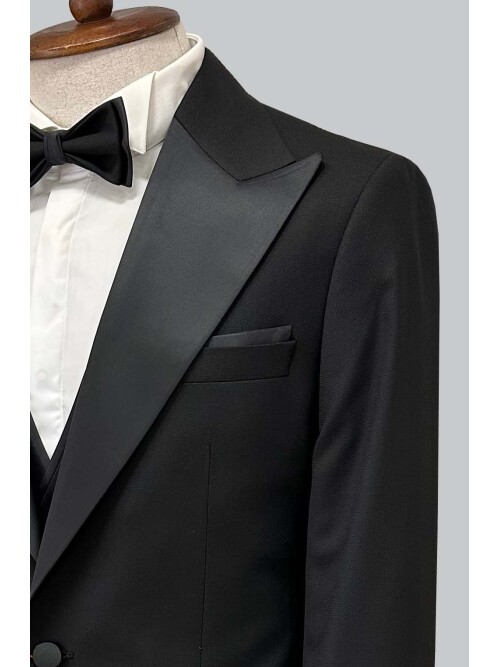SUIT SARTORIA BLACK PEAK COLLAR TUXEDO 5704