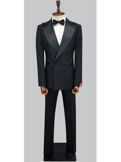 Cemden WEDDİNG SUİT BLACK 5702