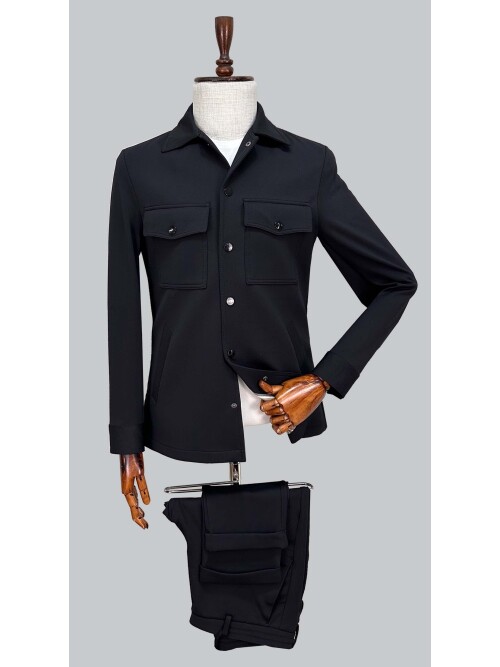 SUIT SARTORIA BLACK SPORTS SUIT 252000