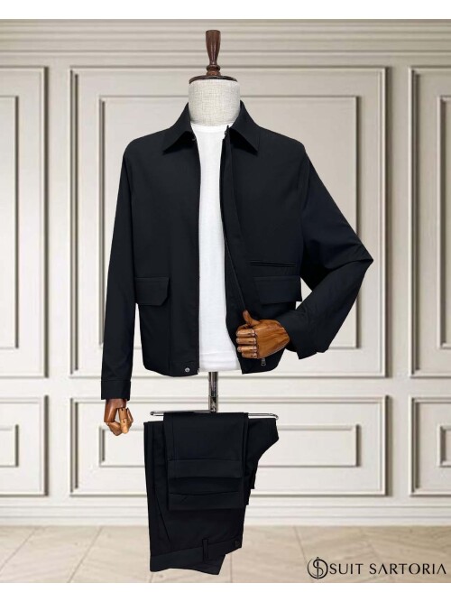 SUIT SARTORIA BLACK SPORTS SUIT 252028