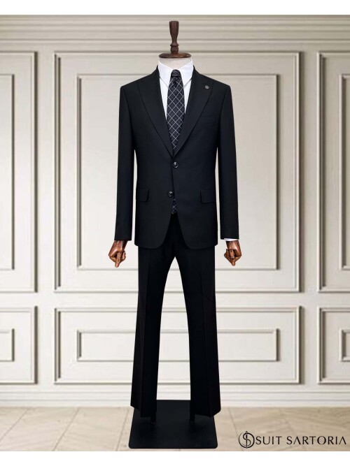 SUIT SARTORIA BLACK SUIT 2002/27