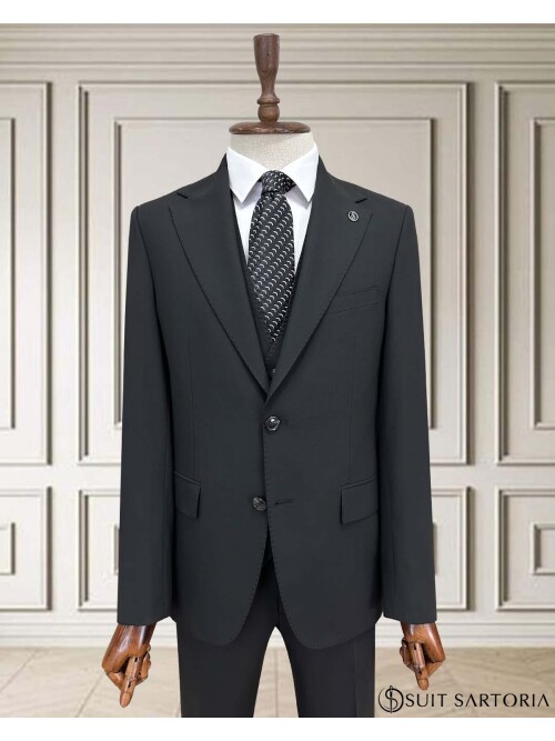 SUIT SARTORIA BLACK SUIT 2319