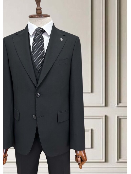 SUIT SARTORIA BLACK SUIT 2319