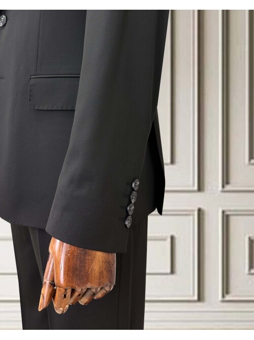 SUIT SARTORIA BLACK VEST SUIT 252014