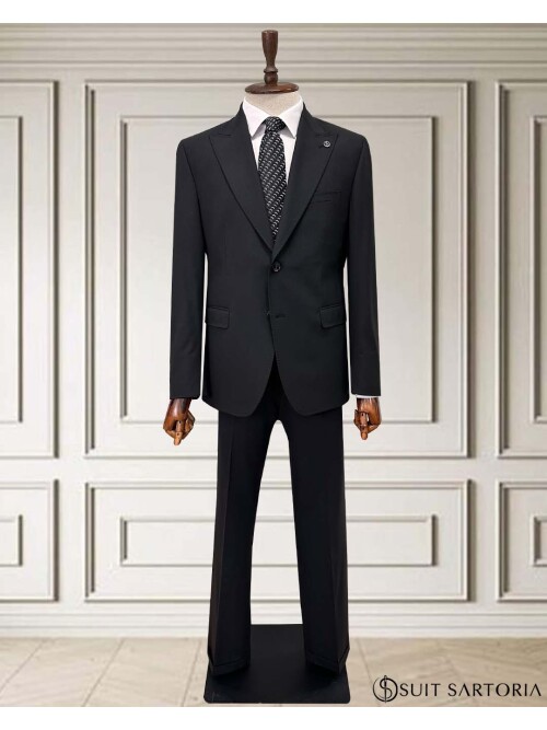 SUIT SARTORIA SİYAH YÜNLÜ TAKIM 252058