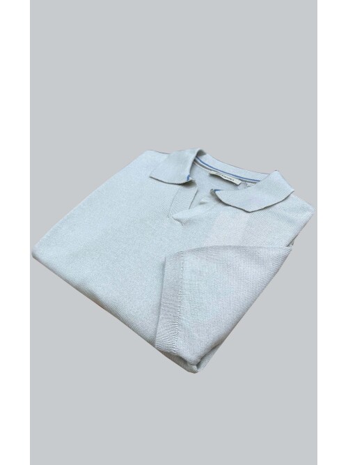 SUIT SARTORIA BEIGE SHORT SLEEVE KNITWEAR T-SHIRT 9030