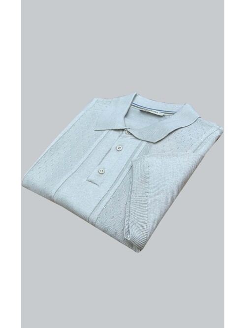 SUIT SARTORIA BEIGE SHORT SLEEVE KNITWEAR T-SHIRT 9031