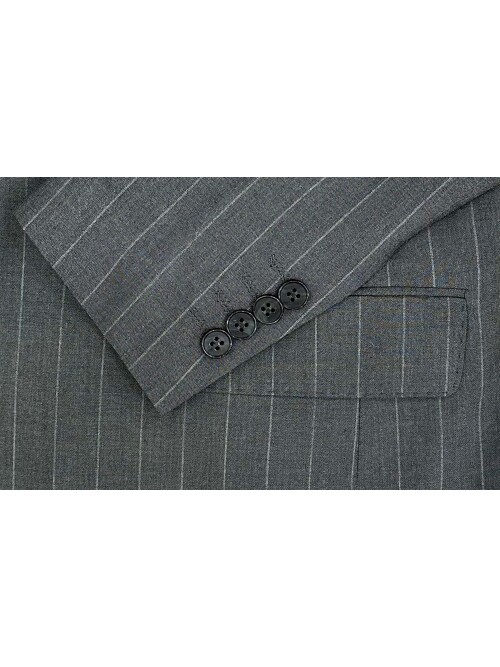 SUIT SARTORIA GREEN STRIPED SUIT 2002/65