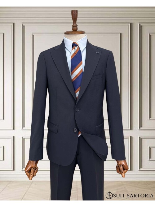 SUIT SARTORIA WOOL NAVY BLUE SUIT 2001/15