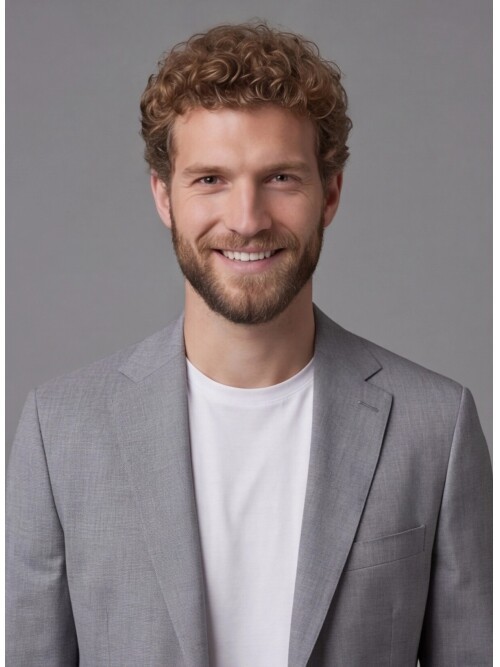 Açık Gri Mono Yaka Torba Cepli Comfort Fit Takım Elbise