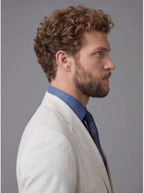 White Notch Lapel Comfort Fit Suit