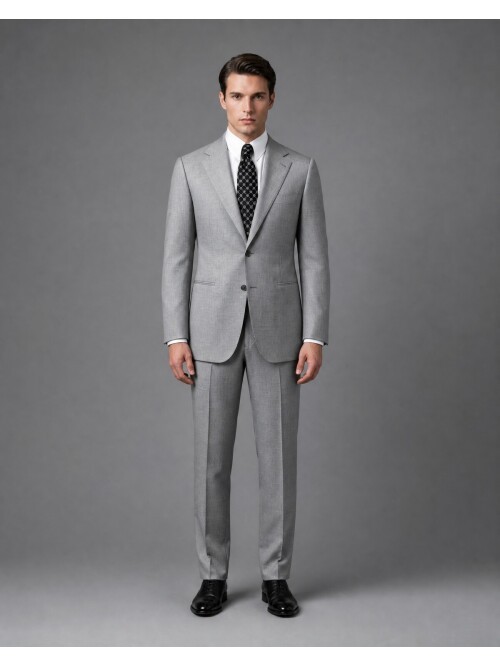 Grey Wool Suit