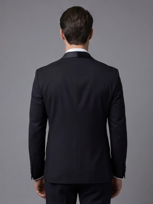 Black Double-Breasted Tuxedo