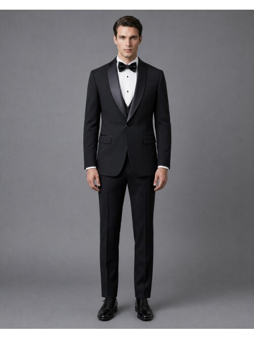 Black Shawl Collar Tuxedo