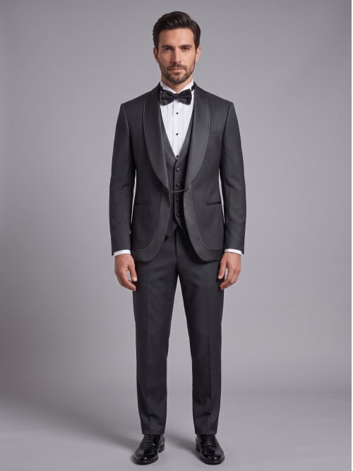 Black Wedding Suit