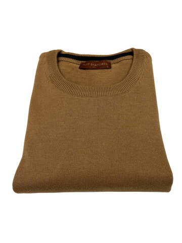 SUIT SARTORIA CAMEL BİSİKLET YAKA TRİKO 9012