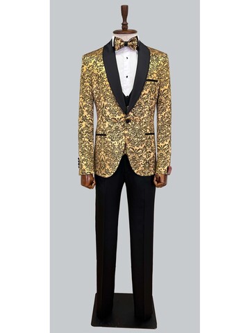 SUIT SARTORIA GOLD TUXEDO 5496