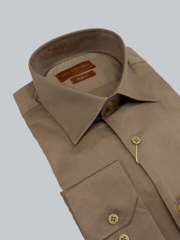 SUIT SARTORIA LIGHT BROWN SHIRT 6052