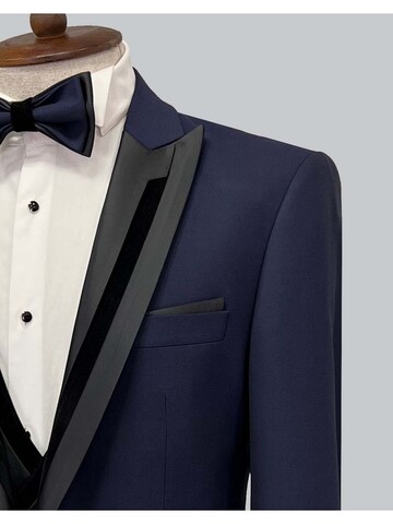 SUIT SARTORIA REMOVABLE LAPEL NAVY BLUE TUXEDO 5065