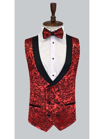 SUIT SARTORIA RED TUXEDO 5496