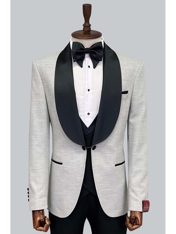SUIT SARTORIA GREY TUXEDO 5474