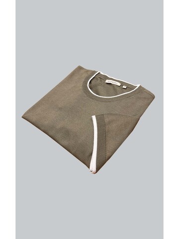 SUIT SARTORIA KHAKI SHORT SLEEVE KNITWEAR T-SHIRT 9017