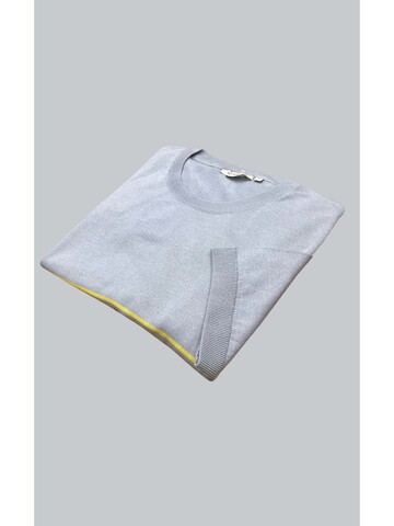 SUIT SARTORIA LIGHT GRAY SHORT SLEEVE KNITWEAR T-SHIRT 9018