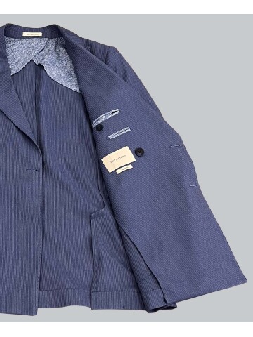 SUIT SARTORIA AÇIK LACİVERT KETEN CEKET 4343