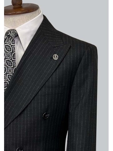SUIT SARTORIA BLACK SUIT 2381