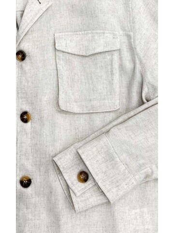 SUIT SARTORIA BEIJE OVERSHIRT 4347