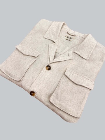 SUIT SARTORIA BEIJE OVERSHIRT 4347