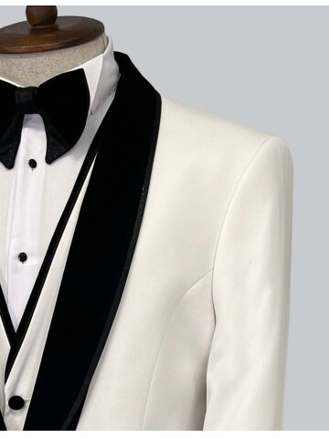 SUIT SARTORIA WHITE TUXEDO 5554