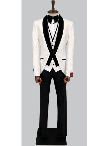 SUIT SARTORIA WHITE TUXEDO 5554