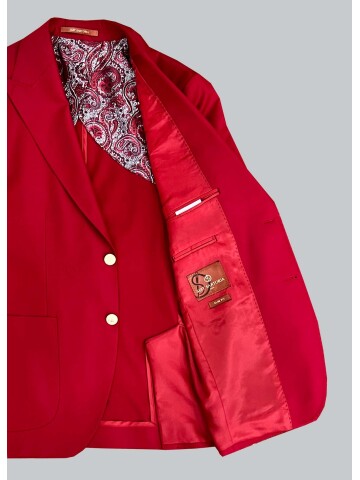 SUIT SARTORIA CLARET RED SUIT 2403