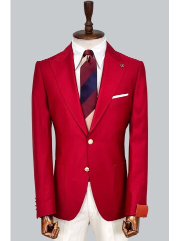 SUIT SARTORIA CLARET RED SUIT 2403