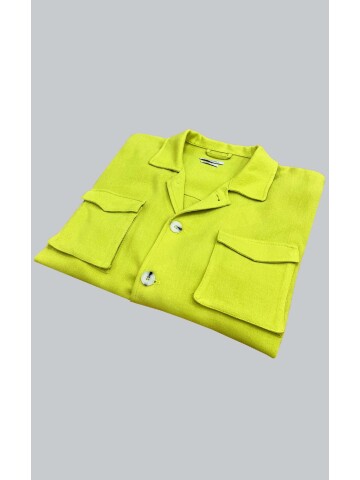 SUIT SARTORIA GREEN OVERSHIRT 4347