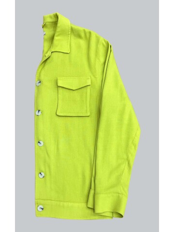 SUIT SARTORIA GREEN OVERSHIRT 4347