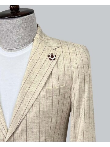 SUIT SARTORIA BEIJE JACKET 4361