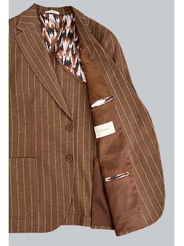 SUIT SARTORIA LIGHT BROWN JACKET 4361